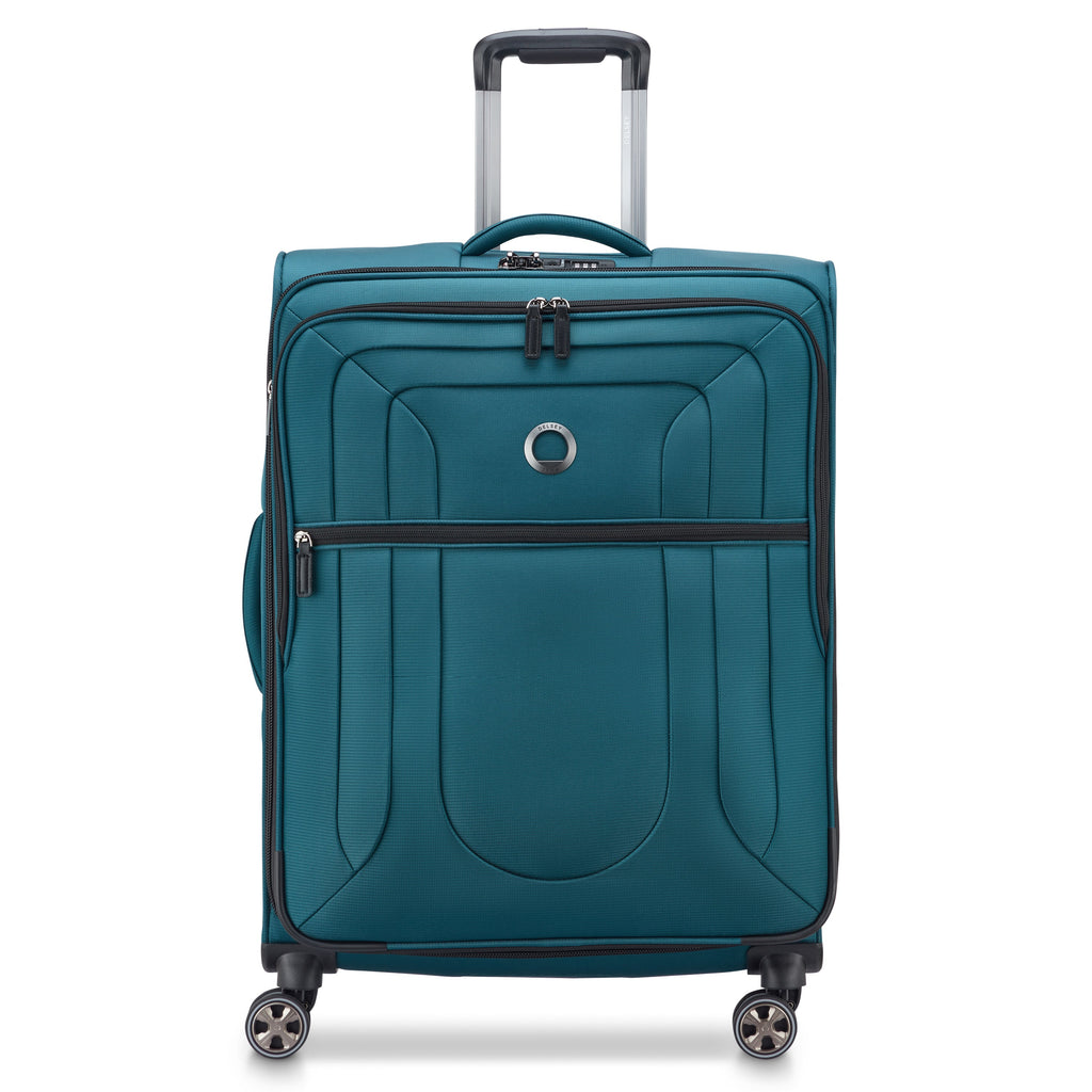 Bleu vert - DELSEY Shadow DLX Valise soute medium extensible 70 cm Bleu vert