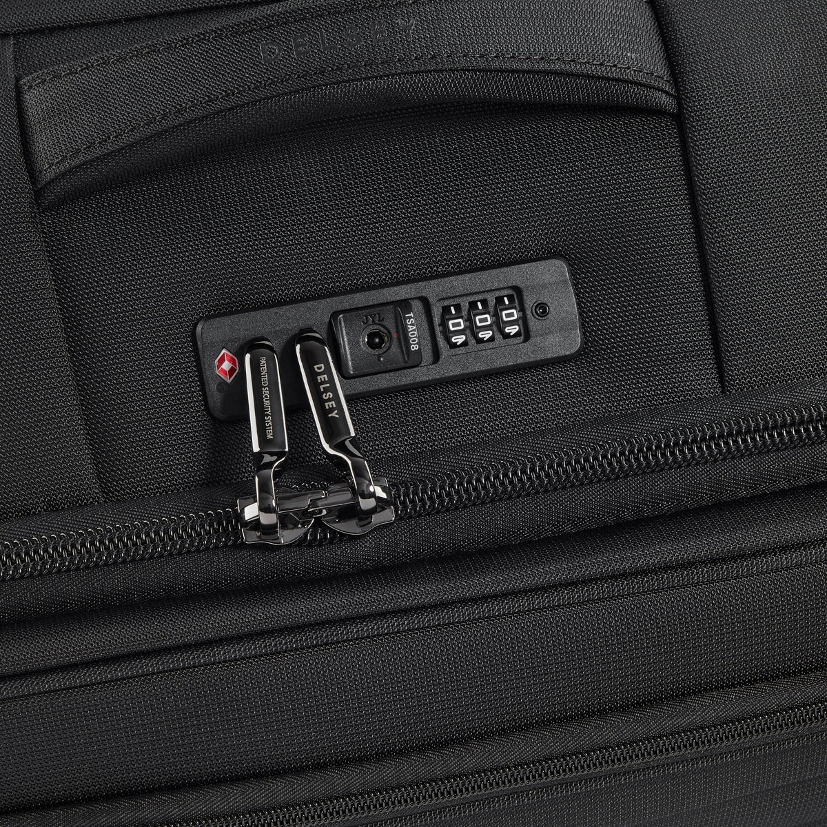 Noir - DELSEY Shadow DLX Valise soute large extensible 76 cm Noir