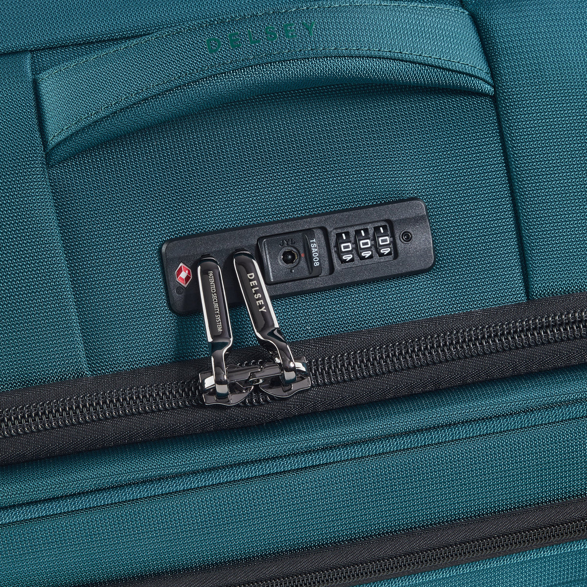 Bleu vert - DELSEY Shadow DLX Valise soute large extensible 76 cm Bleu vert
