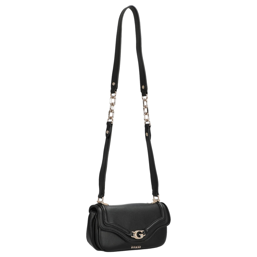 Noir - GUESS Sac à bandoulière Dea Crossbody Flap