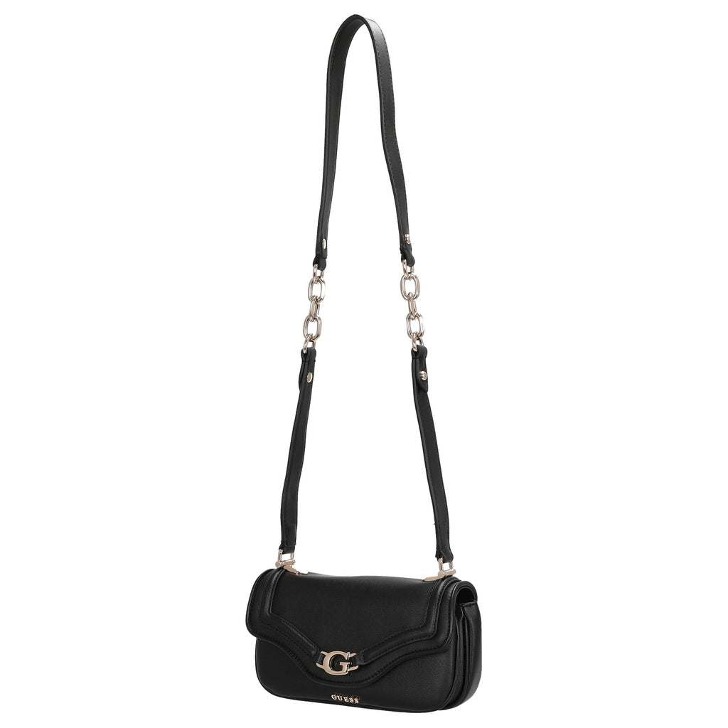 Noir - GUESS Sac à bandoulière Dea Crossbody Flap