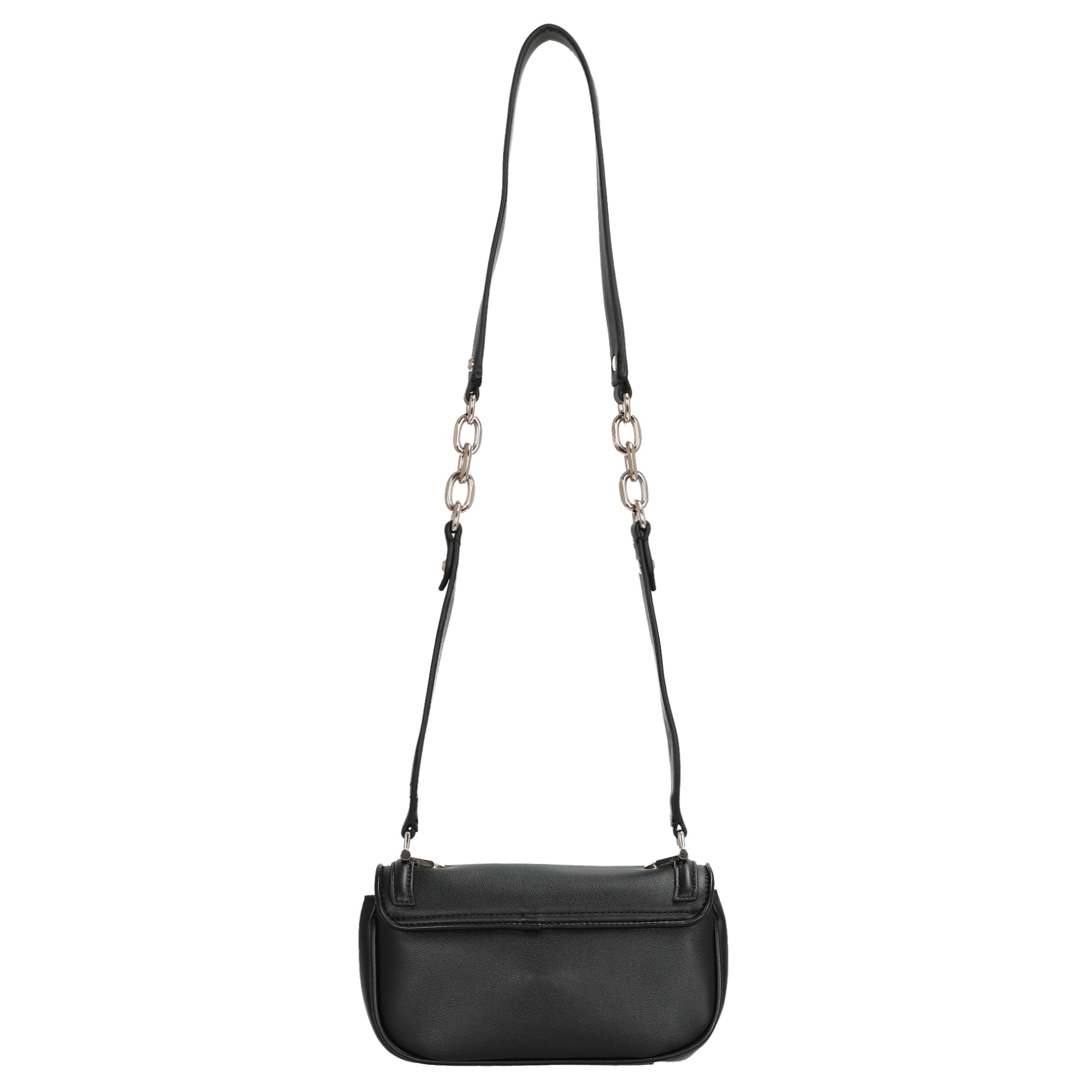 Noir - GUESS Sac à bandoulière Dea Crossbody Flap