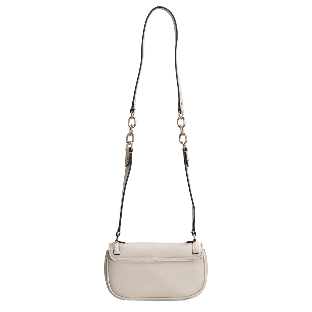 Ecru - GUESS Sac à bandoulière Dea Crossbody Flap