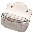 Ecru - GUESS Sac à bandoulière Dea Crossbody Flap