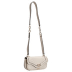 Ecru - GUESS Sac à bandoulière Dea Crossbody Flap