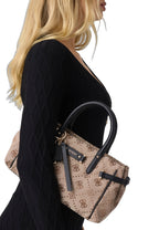 Latte - GUESS Sac à main Dorothy Girlfriend Satchel S