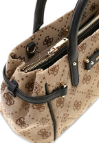 Latte - GUESS Sac à main Dorothy Girlfriend Satchel S
