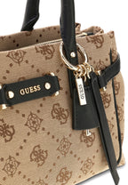 Latte - GUESS Sac à main Dorothy Girlfriend Satchel S