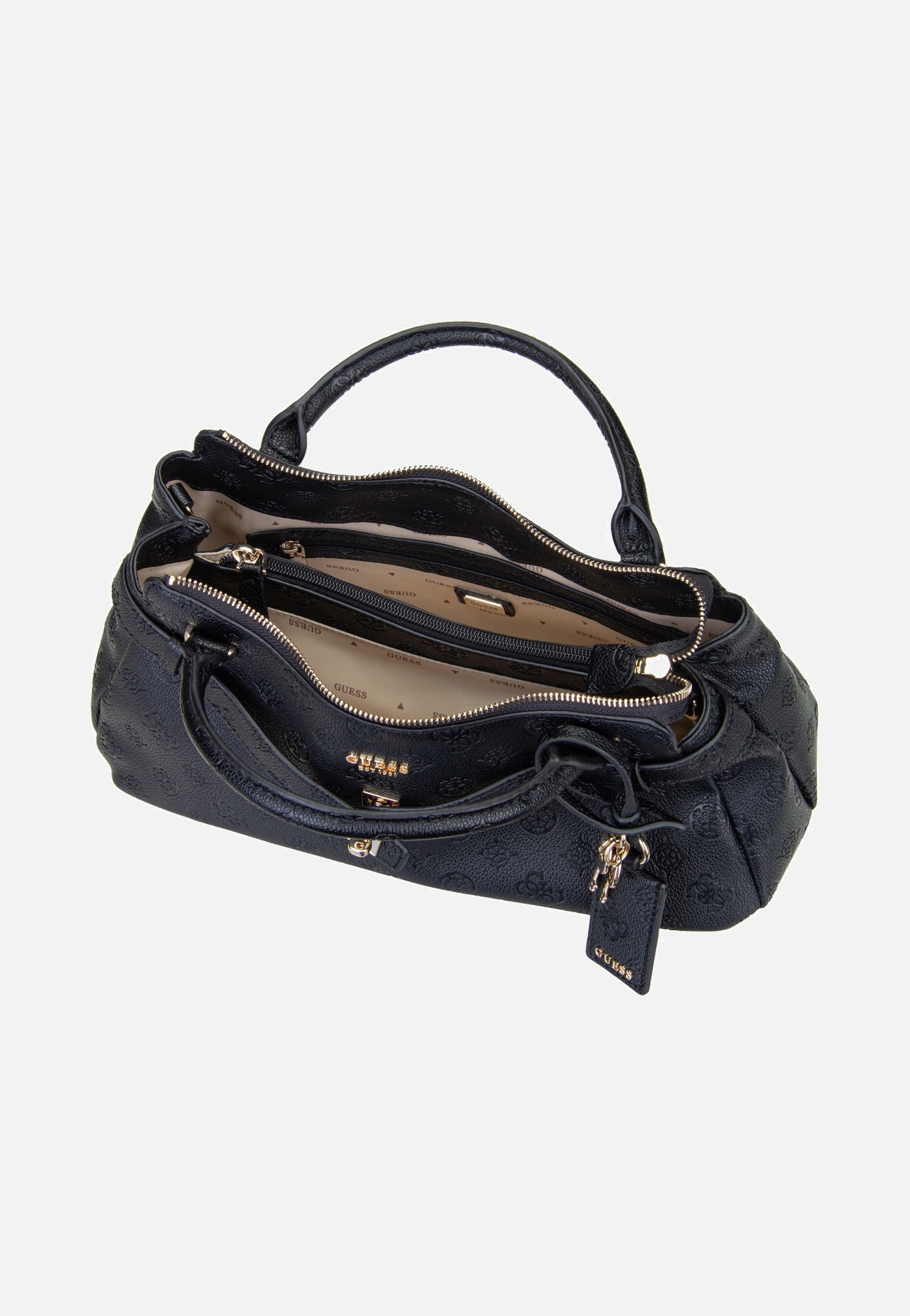 Noir - GUESS Sac à main Ella Logo