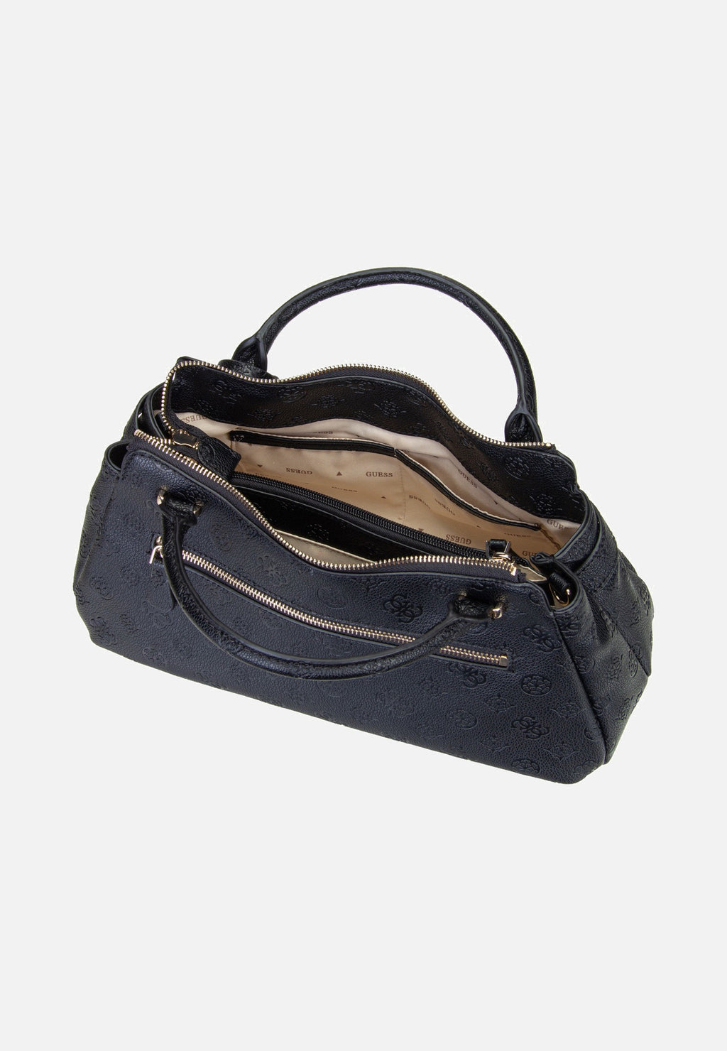 Noir - GUESS Sac à main Ella Logo