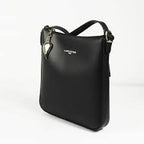 LANCASTER Sac trotteur zippé Smooth à bandoulière