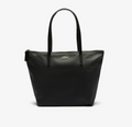 Noir - LACOSTE Petit sac cabas zippé L.12.12 Concept uni