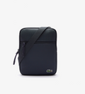 Bleu Marine - LACOSTE Sacoche Medium zippée LCST croisée en petit piqué