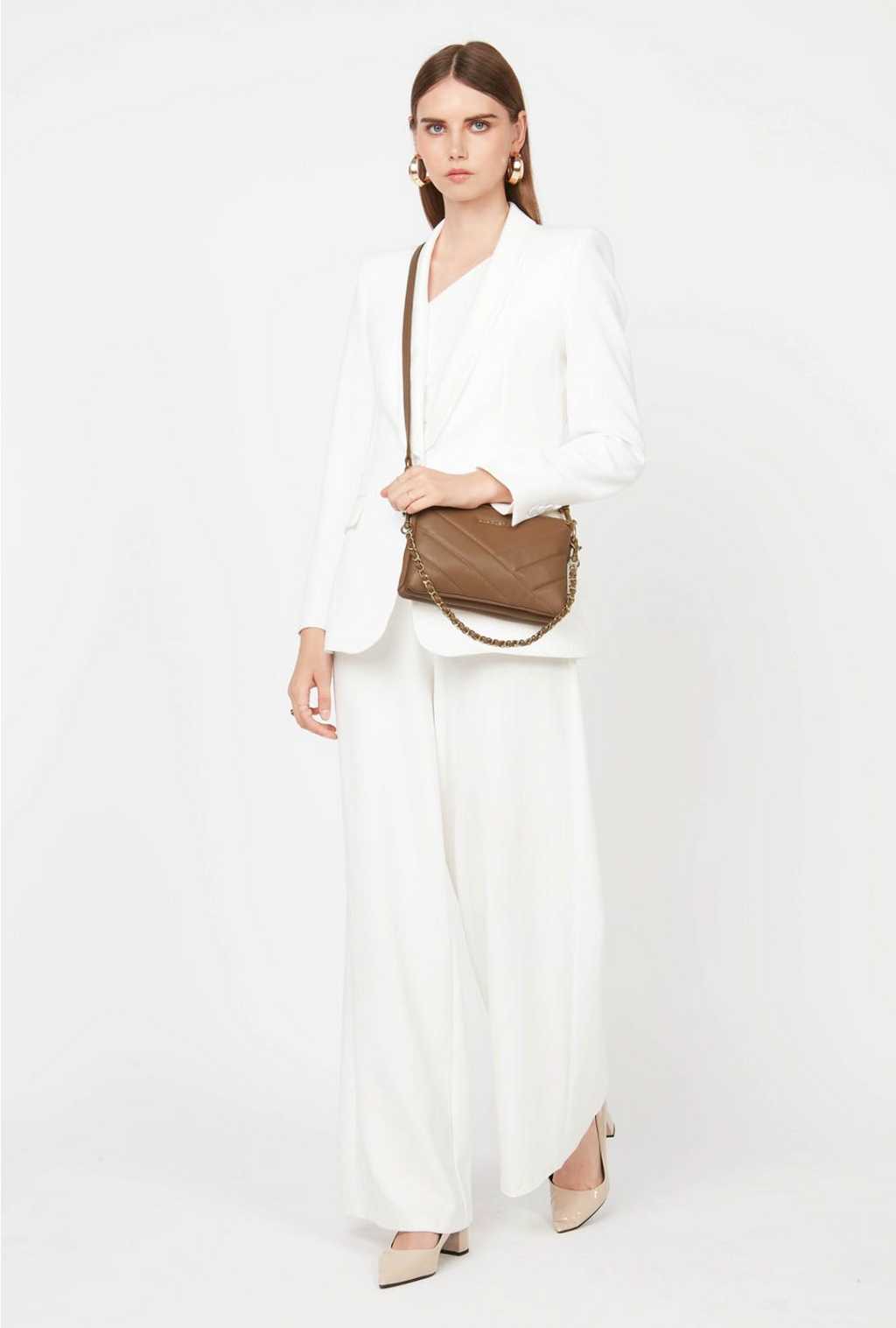 LANCASTER pochette soft matelassé