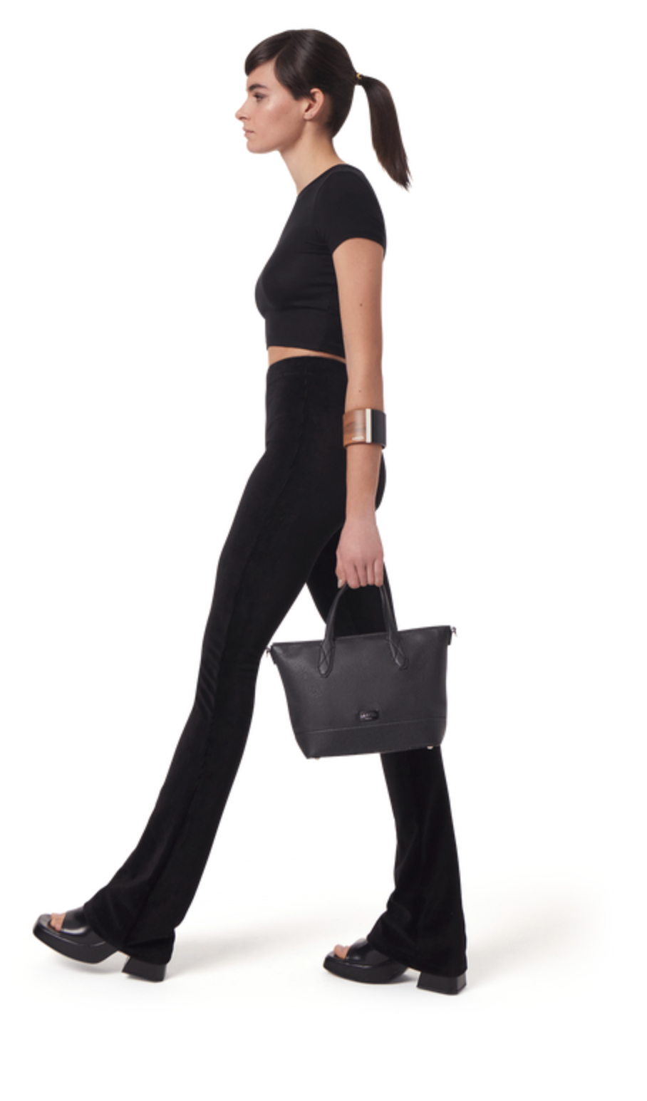 LANCEL sac cabas Ew zippé S
