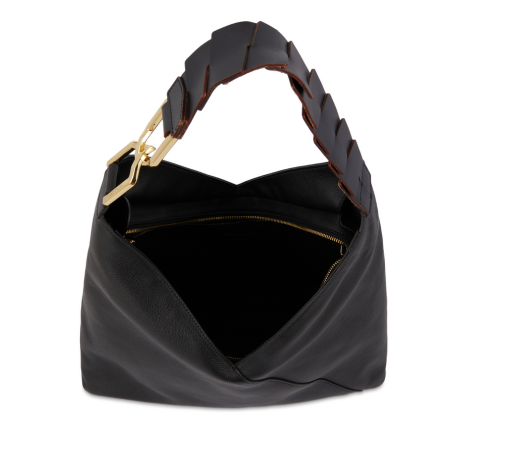 LANCEL Sac Hobo zippé