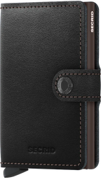 SECRID miniwallet original black brown