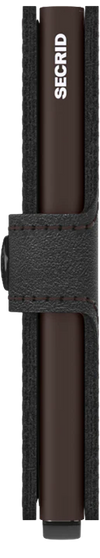 Secrid miniwallet original black brown