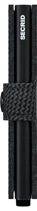 SECRID miniwallet carbon black