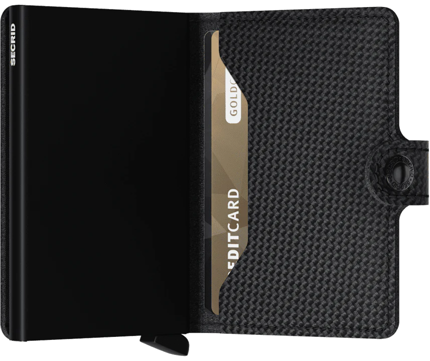 SECRID miniwallet carbon black