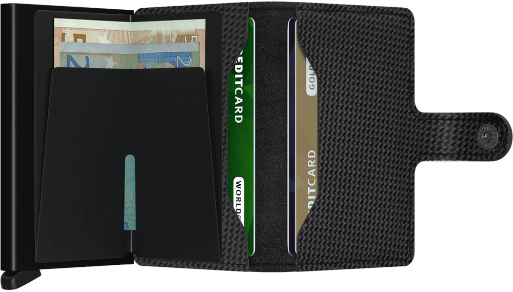 SECRID miniwallet carbon black