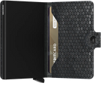 SECRID miniwallet hexagon black