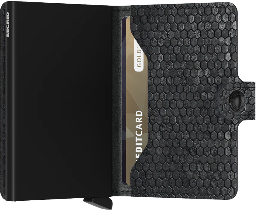 SECRID miniwallet hexagon black