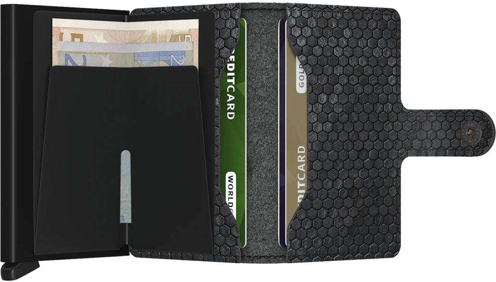 SECRID miniwallet hexagon black