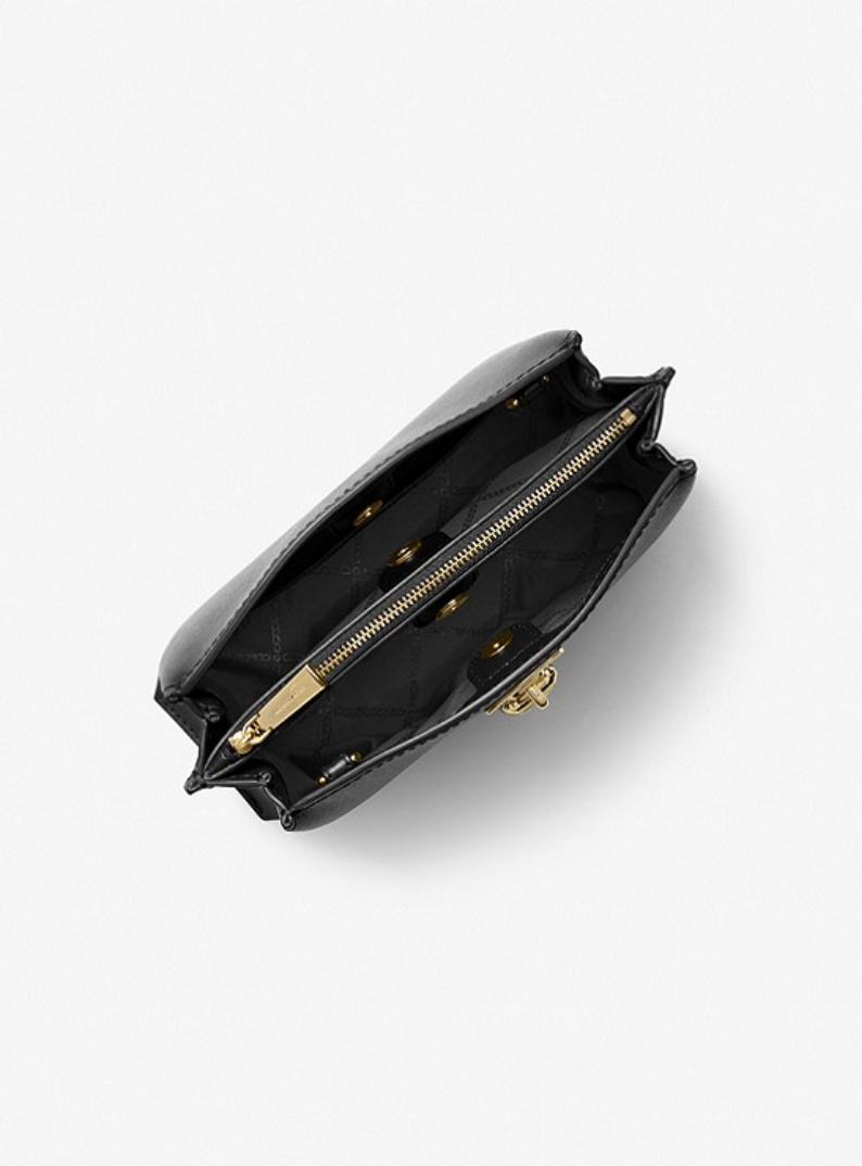 Noir - MICHAEL KORS Besace Ruby de taille moyenne en cuir saffiano noir
