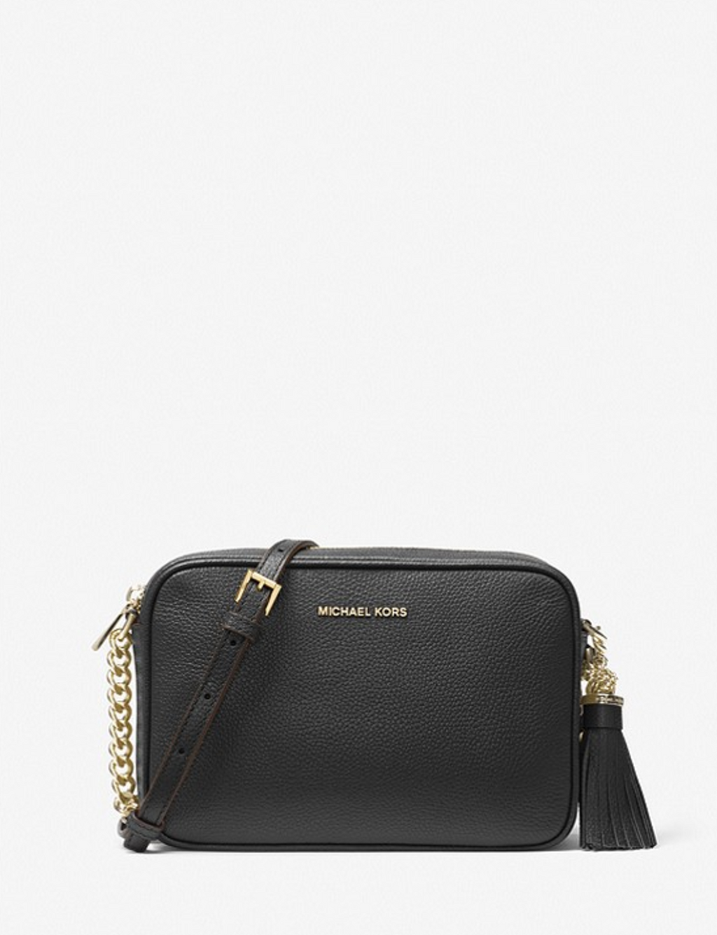 Noir/Doré - MICHAEL KORS Sac à bandoulière Ginny Noir/Argenté