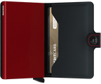 SECRID miniwallet matte black et red