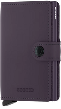 SECRID miniwallet matte dark purple