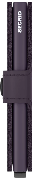 SECRID miniwallet matte dark purple