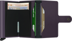 SECRID miniwallet matte dark purple