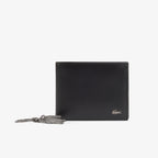 Noir - LACOSTE Coffret portefeuille FG et porte-clés crocodile