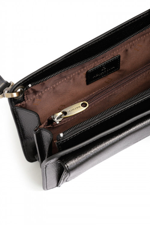 HEXAGONA POCHETTE DRAGONNE - CUIR DE VACHETTE