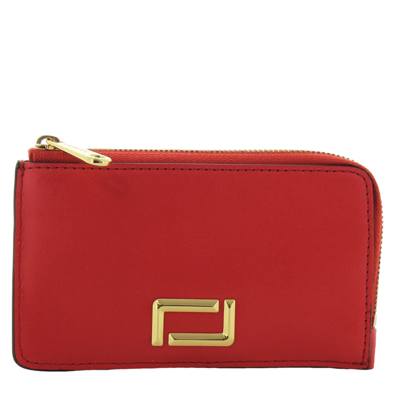 Rouge - LANCEL Porte-cartes zippé Angèle
