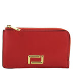 Rouge - LANCEL Porte-cartes zippé Angèle