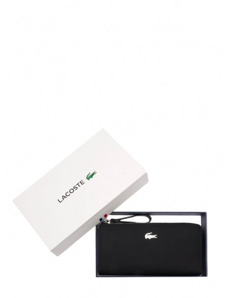Noir - Lacoste Portefeuille zippé Daily Lifestyle
