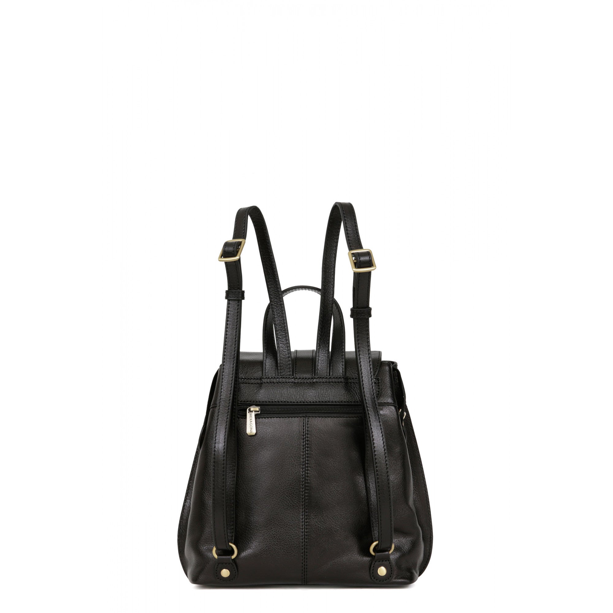 HEXAGONA SAC À DOS - CUIR DE VACHETTE