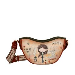 ANEKKE sac bandoulière Peace and Love en Synthétique