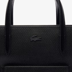 LACOSTE PETIT SAC CABAS CHANTACO EN CUIR