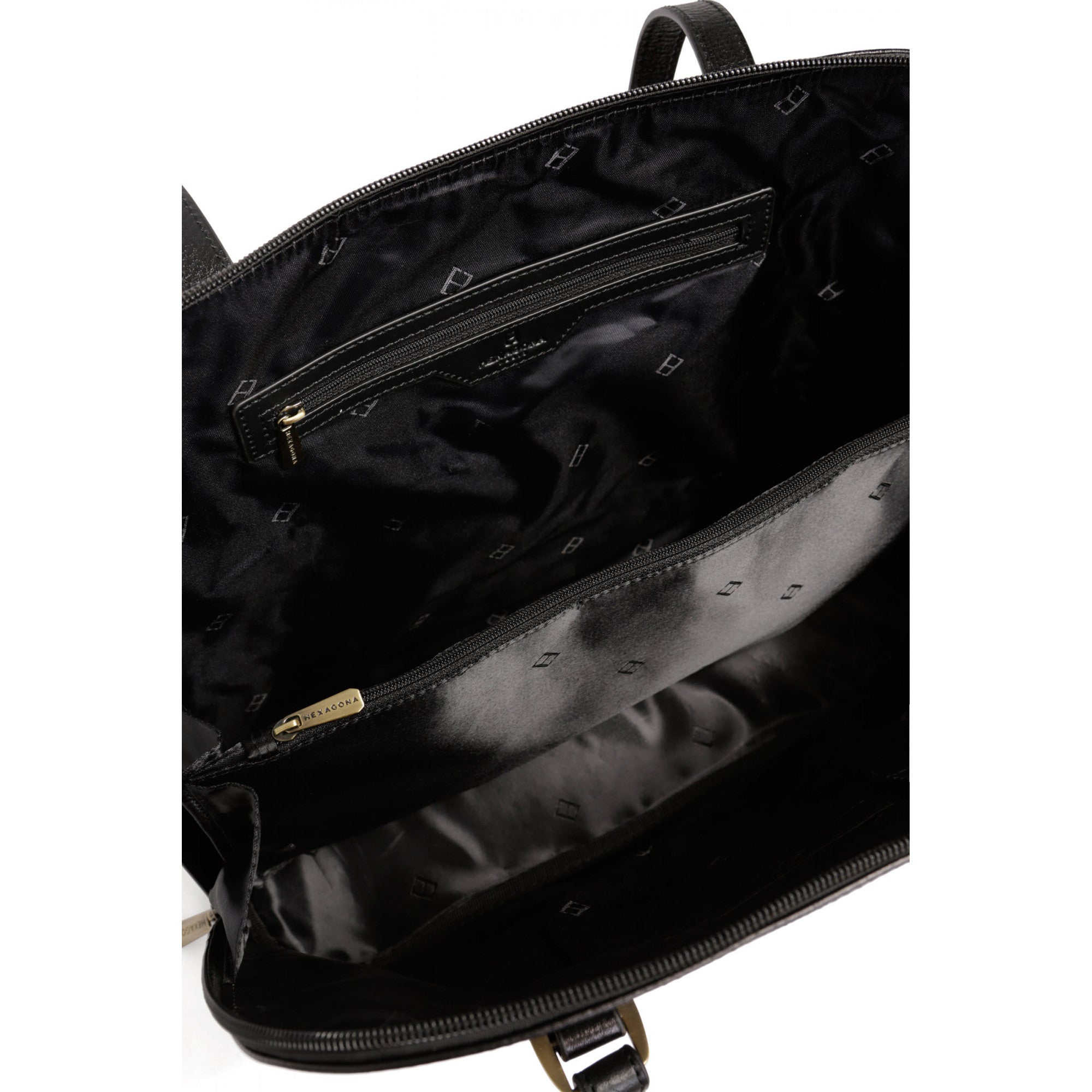 HEXAGONA SAC PORTÉ ÉPAULE 2 ANSES - A4 - CUIR DE VACHETTE