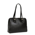 HEXAGONA SAC PORTÉ ÉPAULE 2 ANSES - TABLETTE & A4 - CUIR DE VACHETTE