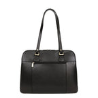HEXAGONA SAC PORTÉ ÉPAULE 2 ANSES - TABLETTE & A4 - CUIR DE VACHETTE