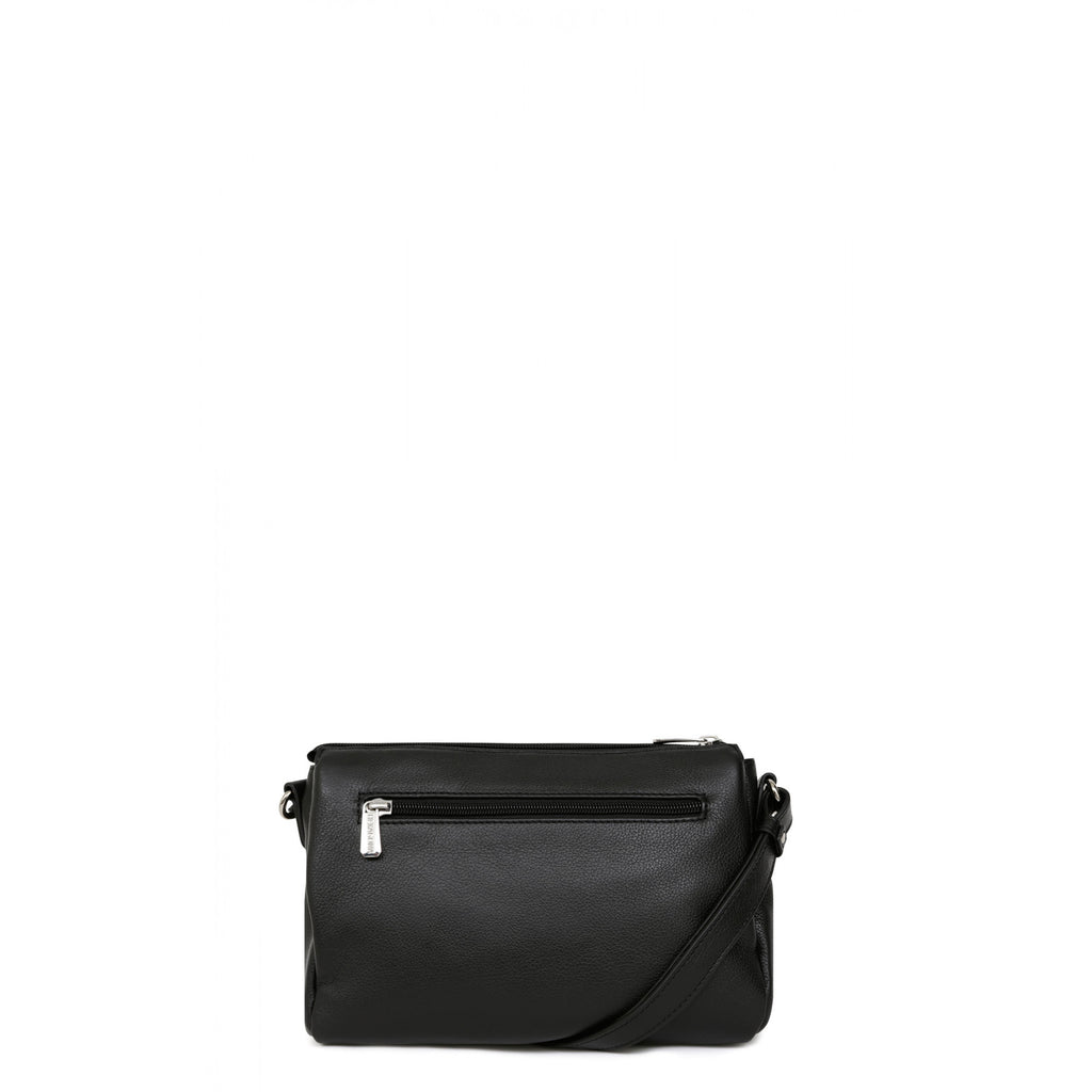 HEXAGONA SAC PORTÉ TRAVERS - CUIR DE VACHETTE