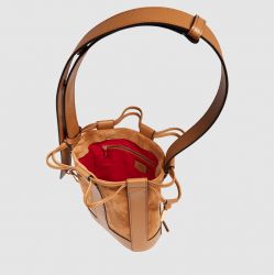 Marron - Lancel Sac seau M Elles