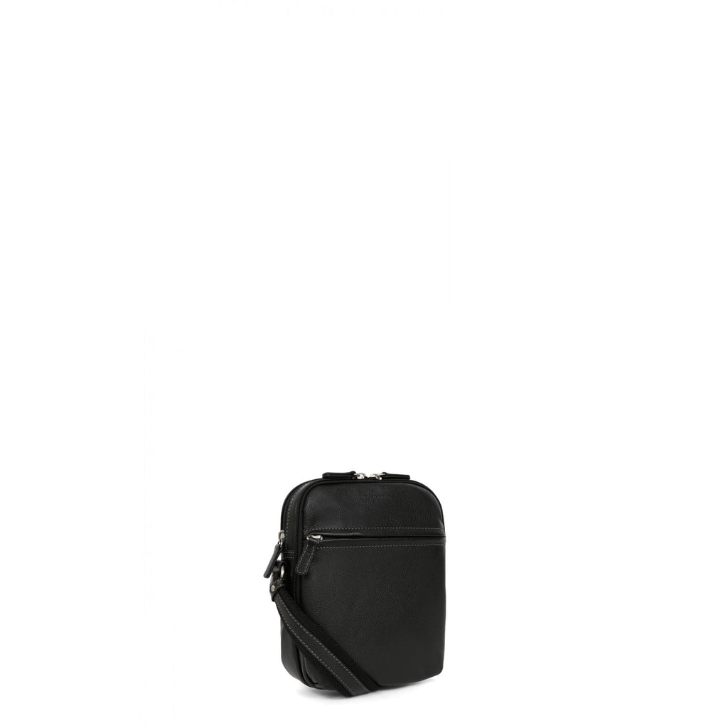 HEXAGONA sacoche cuir vachette grainé