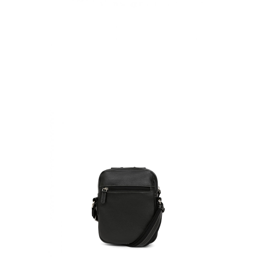 HEXAGONA sacoche cuir vachette grainé