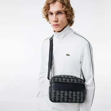 LACOSTE SAC BANDOULIÈRE THE BLEND À TEXTURE GRAINÉE